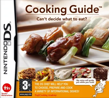 Cooking Guide - Can't Decide What to Eat (Europe) (Rev 1) box cover front